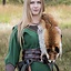 Viking dress Helga, green