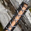 Leather axe guard, black