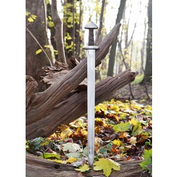 Viking sword Petersen H, battle-ready, short