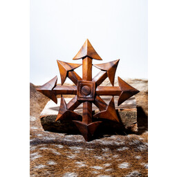 Wood carving chaos star