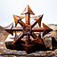 Wood carving chaos star
