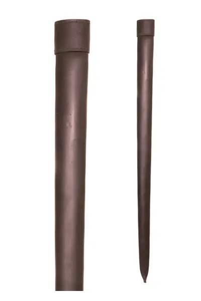 Brown leather scabbard