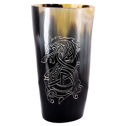 Horn drinking cup Fenrir