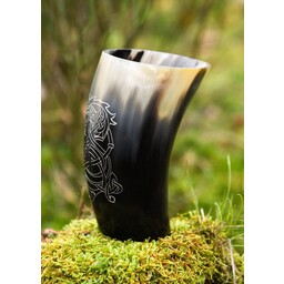 Horn drinking cup Fenrir