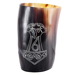 Horn drinking cup Mjolnir