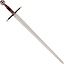 Templar sword with lion heads