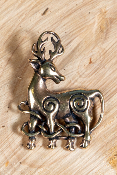 Pendant Celtic stag
