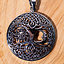 Tree of life pendant with sun and moon