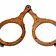 Wooden glasses frame