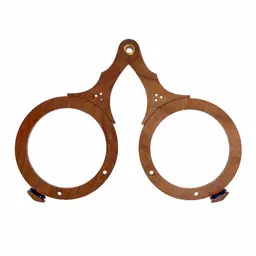 Wooden glasses frame