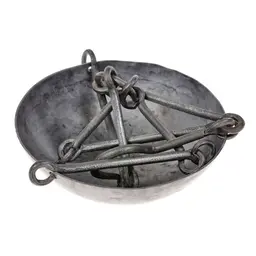 Early medieval oil lamp