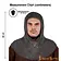 Lord of Battles Chain mail hood, spring steel, unriveted round rings, 9mm