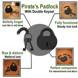Pirate padlock
