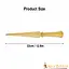 Brass spearhead