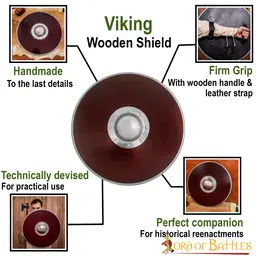 Viking round shield