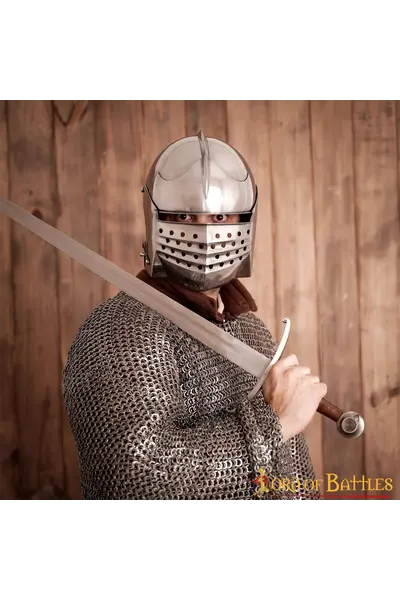 Milanese sallet Wallace collection, 1.6 mm
