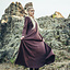 Viking dress Lina, dark brown