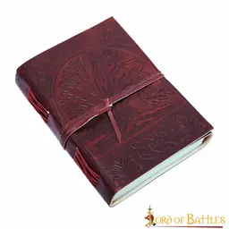 Leather journal Yggdrasil