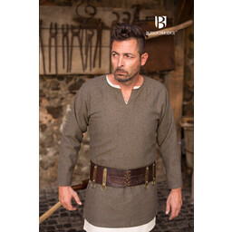 Herringbone tunic Tyr, olive grey