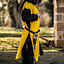 Surcoat men, black-yellow