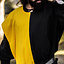 Surcoat men, black-yellow