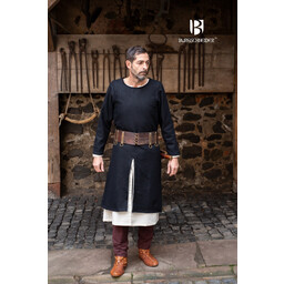 Medieval tunic Everard, black