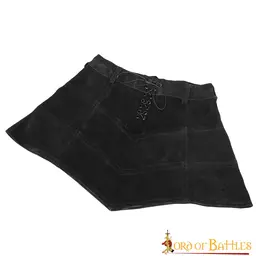 Leather skirt Tauriel, black