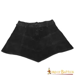 Leather skirt Tauriel, black