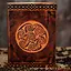 Celtic leather book