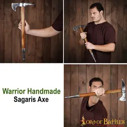 Medieval battle axe Sagaris