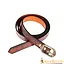 Leather belt Melian, brown