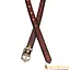 Leather belt Melian, brown