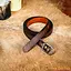 Leather belt Melian, brown