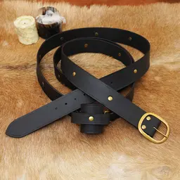 Belt with sword holder, brown