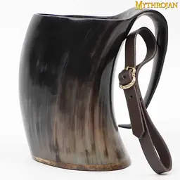 Viking mug with belt holder