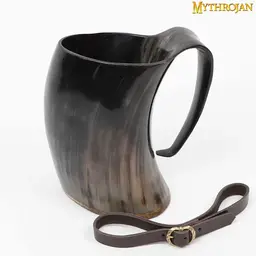 Viking mug with belt holder