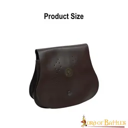 Leather bag Wizard, brown