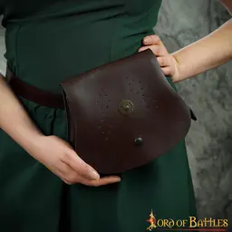 Leather bag Wizard, brown