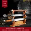 Wooden sword stand for three swords, table stand