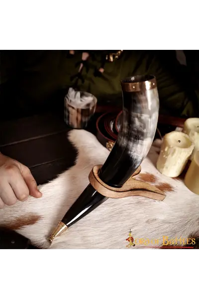 Viking drinking horn Heimdall