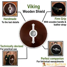 Early medieval round shield
