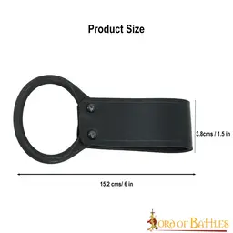 Belt holder for weapons