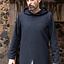 Medieval hooded tunic Renaud, black