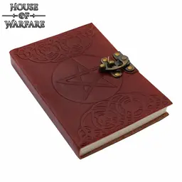 Leather book Pentagram