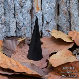 Conical butt cap, hand-forged