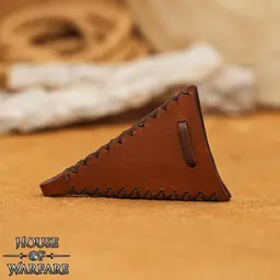 Leather sheath for spears