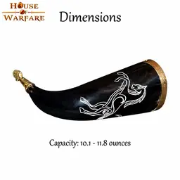 Celtic drinking horn Epona deluxe