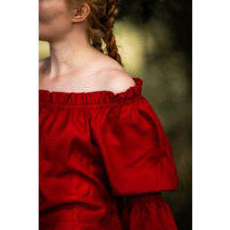 Renaissance blouse, red