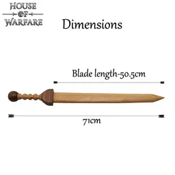 Wooden gladius