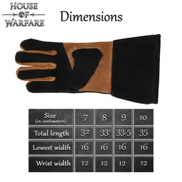 Sword fighting gloves